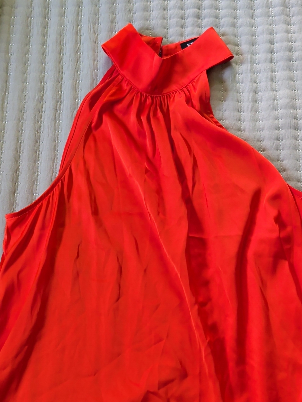 Express Red Halter Top